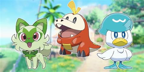 gen 9 starter|Scarlet and Violet Starters